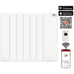 Wifi Smart App Electric Panel Heater with 24/7 Timer IP24 Rated 1.5kW