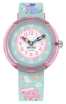 Flik Flak FBNP222 Kid's MY SPIRIT ANIMAL (31.85mm) White and Watch