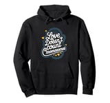 Love Doesn’t Count Chromosomes, Down Syndrome Awareness Pullover Hoodie