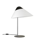 Carl Hansen - Opala Table Lamp Midi Black Chrome E27-C - Bordslampor - Hans J. Wegner - Svart