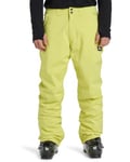 Quiksilver Pantalon de Snow Estate Pant Jaune M