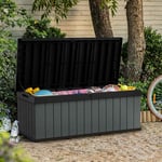 Keter Outdoor Storage Box Darwin 380 L Grey