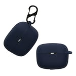 Silicone case for JBL Tune Buds case cover for headphones Dark Blue protective 