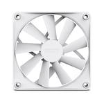 NZXT F120Q Quiet Airflow Fans - RF-Q12SF-W1 - Increase Air Volume - Quiet Operation - Long-Term Durability - 120mm Fan Single Pack - White