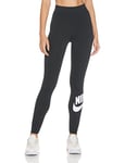 Nike CZ8528-010 W NSW ESSNTL LGGNG Futura HR Leggings Womens Black/(White) XS-T