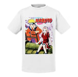 T-Shirt Enfant Naruto Sakura Amoureux Manga Anime Ninja