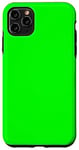 iPhone 11 Pro Max Lime Green Color Phone Cover Case