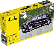 Heller Citroen 1:43 Scale 11 CV Model, Black, Schwarzem