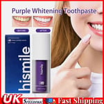 V34 Colour Corrector Teeth Whitening Sensitive Teeth Toothpaste Gel Oral Clean