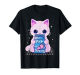 Cat Strawberry Milk Anime 90s Japanese Cat Japan T-Shirt