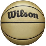 ballons de basket Unisexe, Wilson NBA Gold Edition Ball, Or