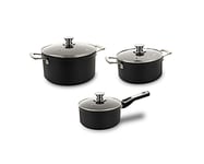 Set Faitouts Infinity 3 Pcs - Maison et jardin > Arts de la table et arts culinaires > Matériel de cuisson et de pâtisserie > Ustensiles de cuisson > Batteries de cuisine - M6 Boutique