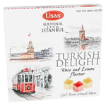 Turkish delight med ros och citron