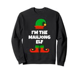 I'm The Mahjong Elf Family Pajama Christmas Funny Sweatshirt