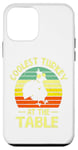 iPhone 12 mini Thanksgiving Toddler Coolest Turkey At The Table Dinner Case