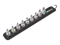 Wera Zyklop Belt B 3 Torx Hf - Hylssats - 9 Delar - 3/8" - Torx