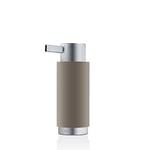 blomus 68856 Soap Dispenser, taupe, Stainless-Steel, H 17 cm, B 7,5 cm, Ø 6cm, V 150 ml