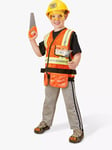 Melissa & Doug Construction Worker Children's Costume, 3-6 years