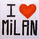 Trois petits points- Kit Mosaique Complet-I Love Milan-GEANT+, 6192459601281, Universel