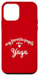 iPhone 12 mini My Favorite People Call Me YAYA Greek Grandma Greece yiayia Case