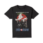 Ghostbusters Retro Japanese Poster Unisex T-Shirt - Black - 5XL