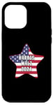 Coque pour iPhone 15 Pro Max Harris Walz Élection présidentielle 2024 Rouge Blanc Bleu