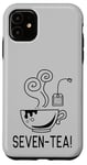 Coque pour iPhone 11 Tasse de thé traditionnelle classique pour 70e anniversaire