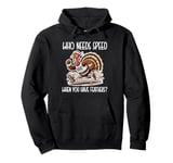 Who Needs Speed Turkey Trot Running Thanksgiving Pullover Hoodie