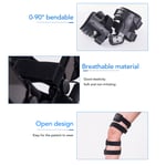 Knee Brace Adjustable Ergonomic Knee Support Orthosis Stabilizer For ACL MCL HEN