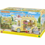 Tilbehør til dukkehus Sylvanian Families 5744 Rainbow Fun Nursery Bus