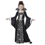 Halloween Cosplay Häxa Vampyr Kostym Barn Flicka Disfraz Karneval Klä Upp Fest Kvinnors Barnföreställning Kostym 140cm-WELLNGS 140cm B