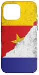 Coque pour iPhone 16 Pro Max Drapeaux France & Cameroun - Français Camerounais