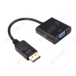 TD® Câble adaptateur DP vers VGA - 1080p DP DisplayPort Mâle vers VGA Femelle Convert - connectique VGA male femelle