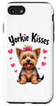 Coque pour iPhone SE (2020) / 7 / 8 Yorkie Kisses - Adorable Yorkshire Terrier Maman Amoureux des Chiens Papa