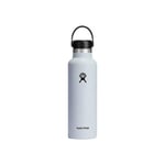 Hydro Flask Standard Mouth Flex Cap thermal bottle, 620 ml – White