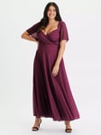 Scarlett & Jo Kemi Mesh Maxi Dress