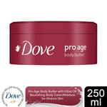 Dove Pro Age Body Butter Nourishing Body Care+Moisture with Olive Oil, 250ml