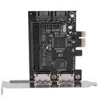 Tlily - ContrôLeur pci Vers sata Ide pci-e 2Sata ide Jmb363 Adaptateur de Carte D'Extension Matrice Disques Express