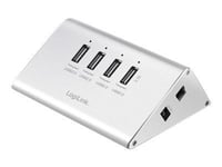 LogiLink - Concentrateur (hub) - 4 x USB 2.0 - de bureau