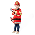 Melissa & Doug Fire Chief Role Play Costume Set 3 Years Up For Girl or Boy 14834