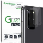amFilm Galaxy S20 Plus Back Camera Protector (2 Pack), Tempered Glass Film Screen Protector for Rear Camera Lens of Samsung Galaxy S20+ (2020)