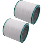 Vhbw - 2x Filtres hepa compatible avec Dyson Pure Cool TP02 us Sm/Nk, TP02 us Nk/Nk, Me BP01, Link 308401-01 purificateur d'air - Filtre de rechange