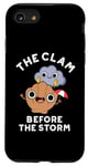 iPhone SE (2020) / 7 / 8 The Clam Before The Storm Funny Weather Puns Case