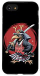 iPhone SE (2020) / 7 / 8 Japanese Samurai Raven Case