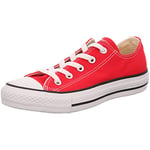 Converse Homme Chuck Taylor All Star Low Top Baskets, Red, 37.5 EU