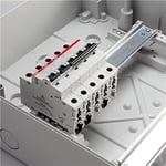 abb-entrelec mistral65 – Porte transparente Caisse 18 modules