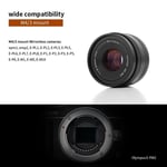 7artisans 50mm F1.8 APS-C Prime Lens Large Aperture Camera Lens for Sony Fuji X