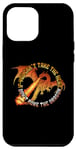 Coque pour iPhone 12 Pro Max Un jeu de rôle si vous ne pouvez pas supporter la chaleur : Funny Dragon Men Boys