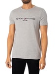 Tommy HilfigerCore Logo T-Shirt - Cloud Heather