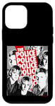 Coque pour iPhone 12 mini Logo du groupe The Police Red Repeat